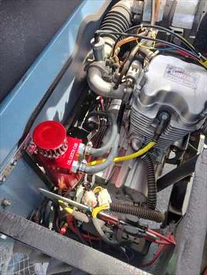 オイルキャッチタンク取付完了