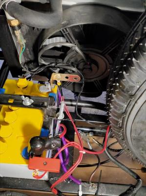 アーシングターミナル取付