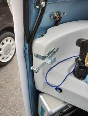 前ロック受金使用時