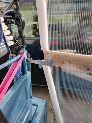 後ろ掛け金使用時