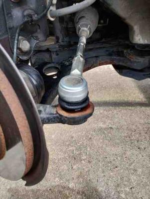 タイロッドエンドブーツ交換完了