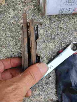 左パッド抜き取り