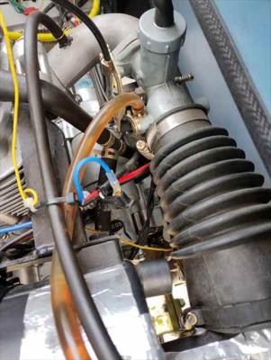 既設センサー線端子