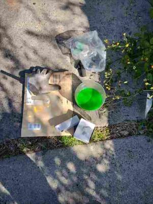 抜いたクーラント