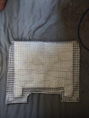 ミシンで外側縫い