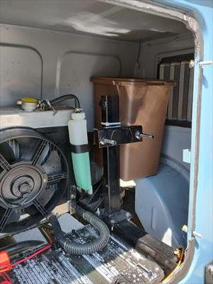 ラジエーター右側面